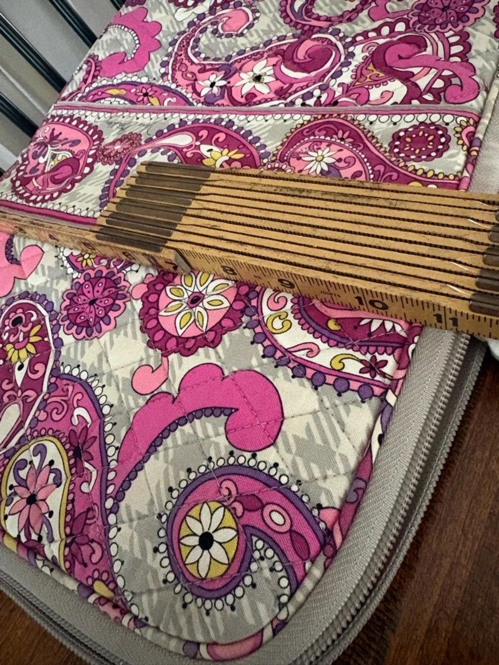 Retired Vera Bradley “Paisley Meets Plaid”Laptap Sleeve
